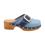Sueco Rafia Mujer Santor Azul Rockford
