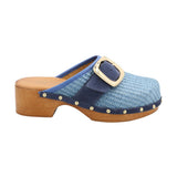 Sueco Rafia Mujer Santor Azul Rockford