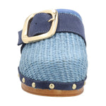 Sueco Rafia Mujer Santor Azul Rockford