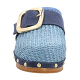 Sueco Rafia Mujer Santor Azul Rockford