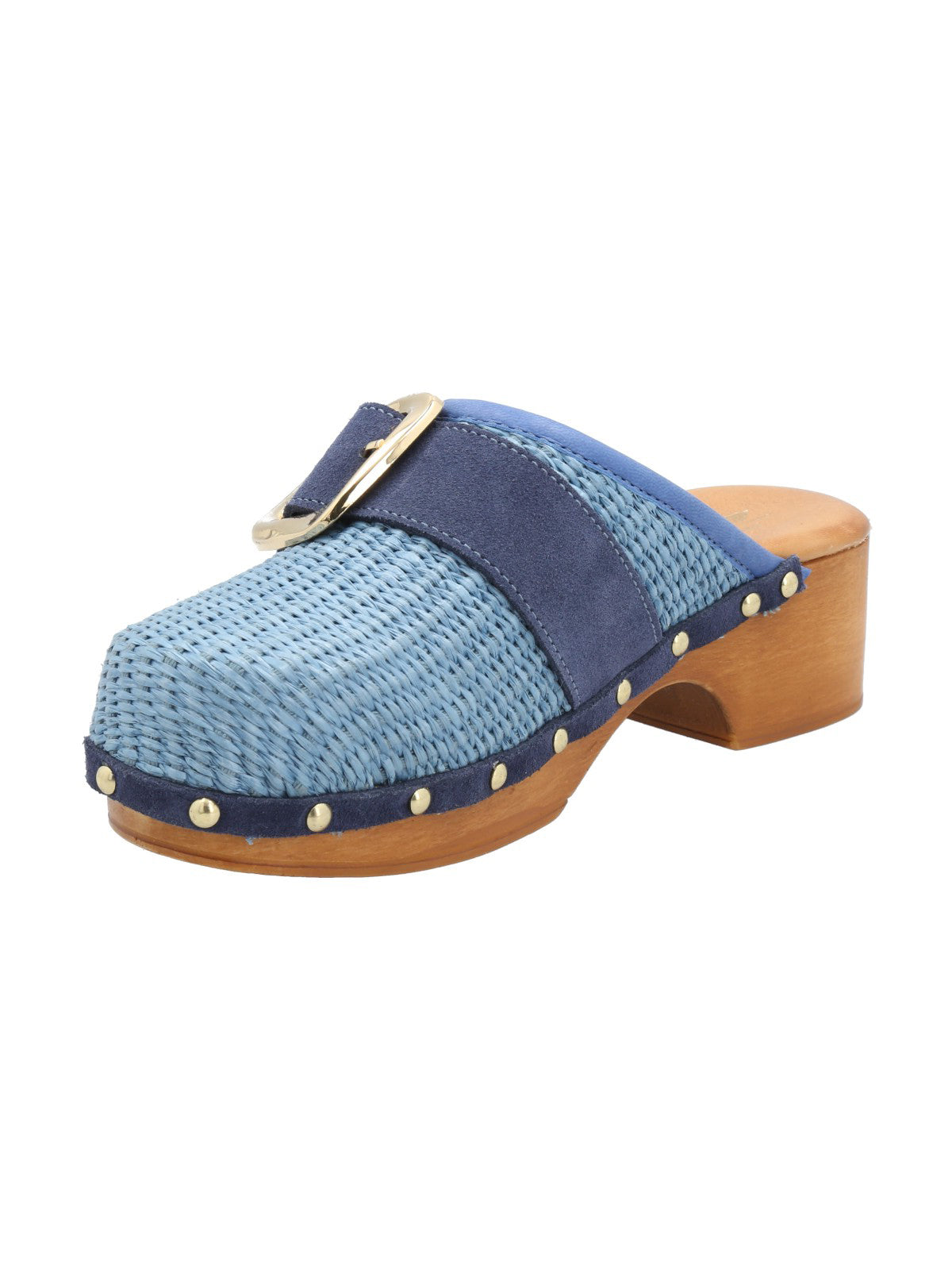 Sueco Rafia Mujer Santor Azul Rockford