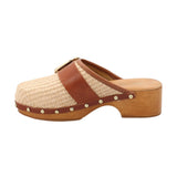 Sueco Rafia Mujer Santor Crema Rockford