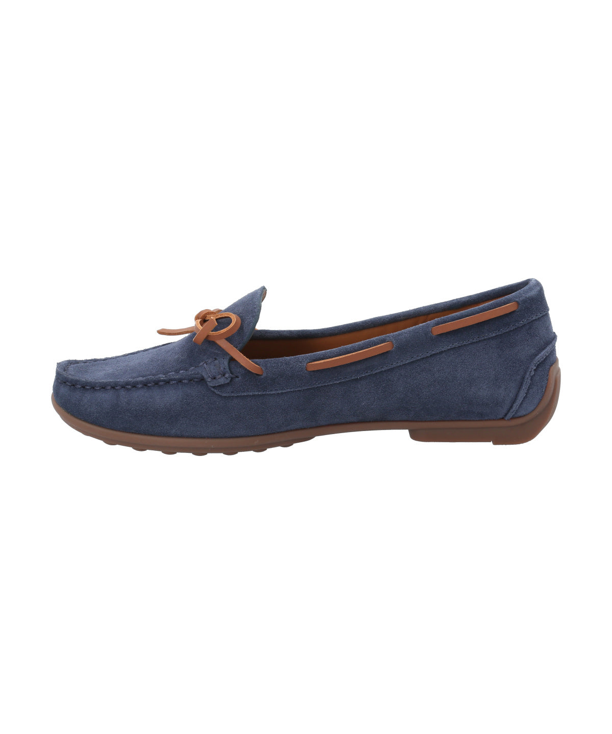 Mocasín Cuero Mujer Mena Azul Rockford