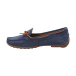 Mocasín Cuero Mujer Mena Azul Rockford