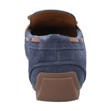 Mocasín Cuero Mujer Mena Azul Rockford