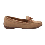 Mocasín Cuero Mujer Mena Café Rockford