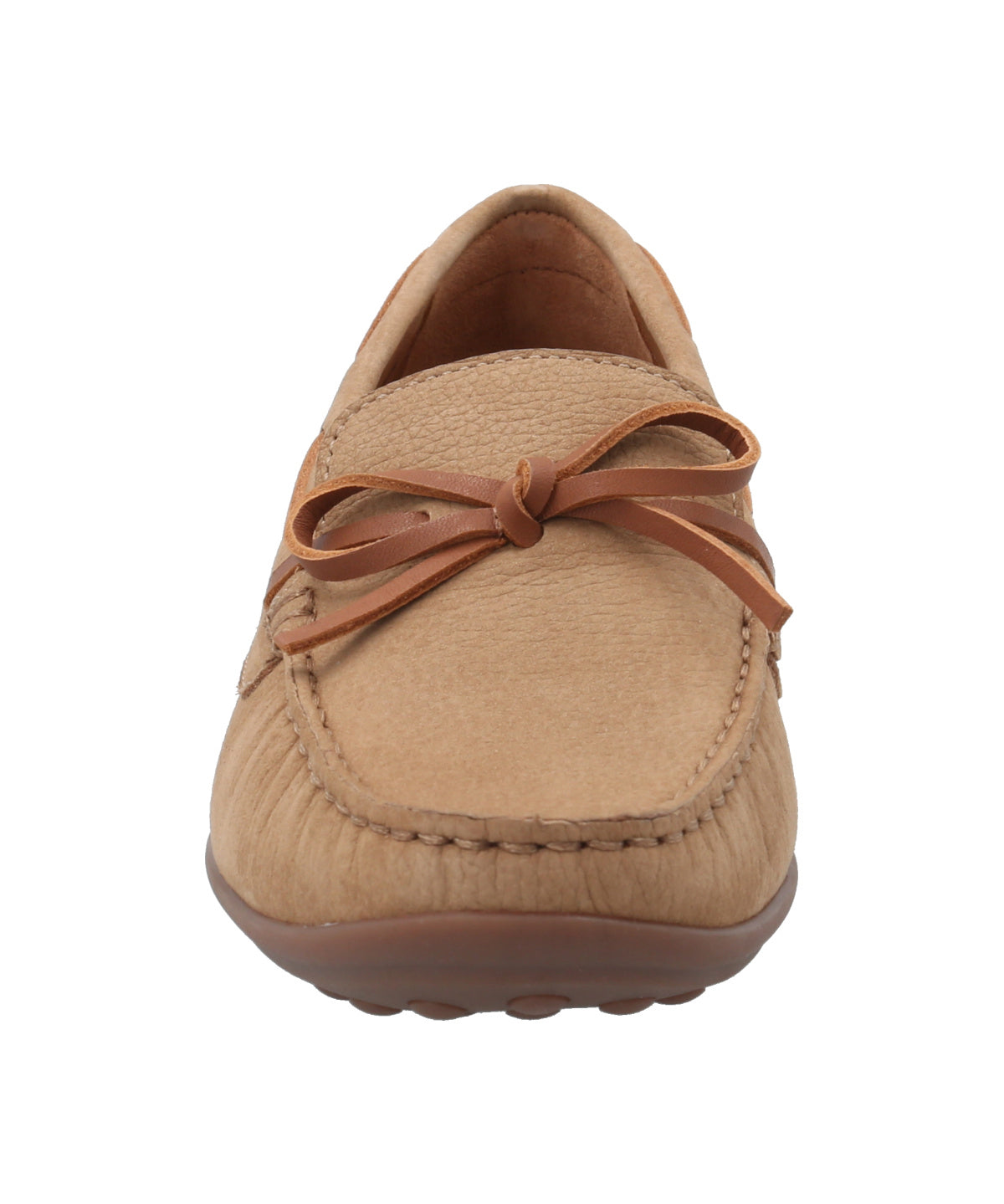 Mocasín Cuero Mujer Mena Café Rockford