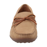 Mocasín Cuero Mujer Mena Café Rockford