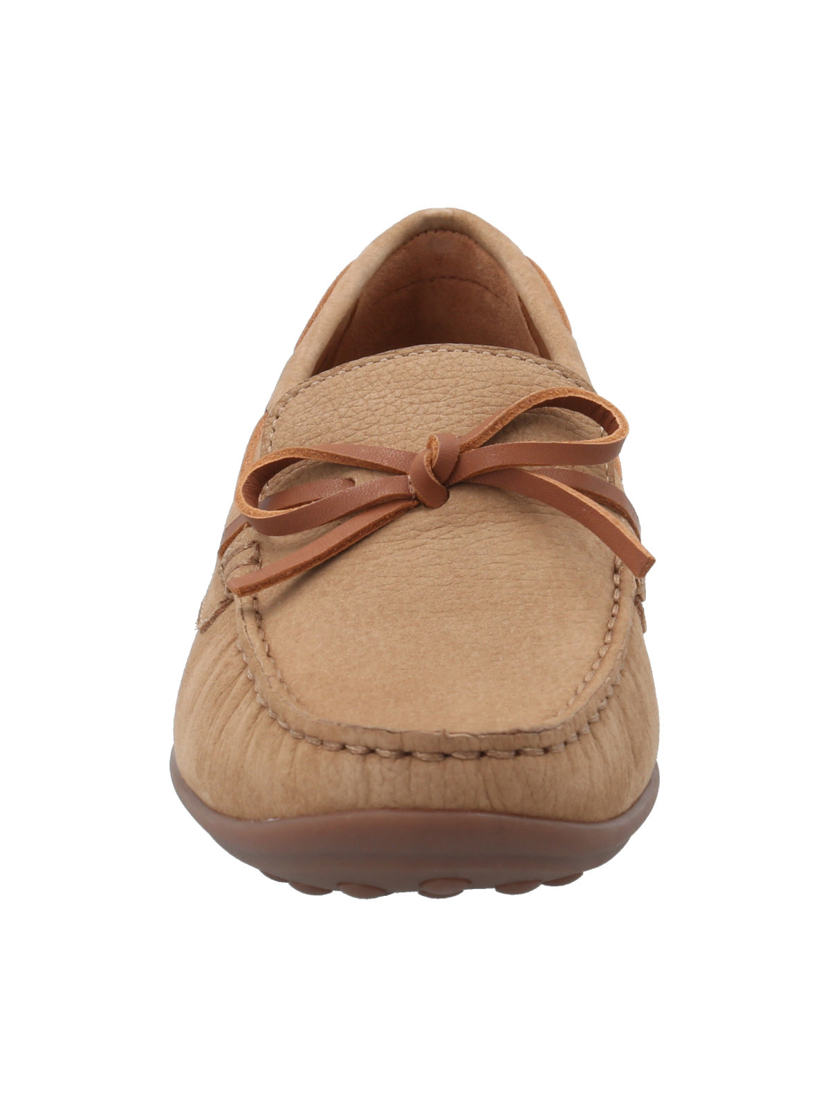Mocasín Cuero Mujer Mena Café Rockford