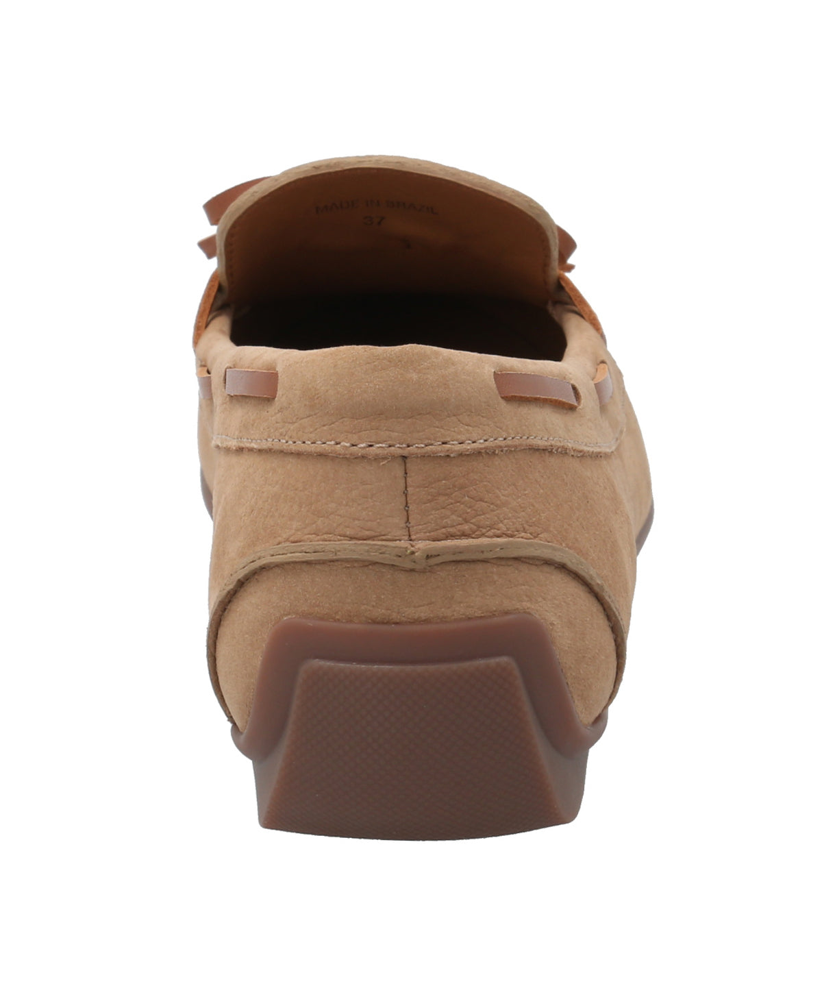 Mocasín Cuero Mujer Mena Café Rockford