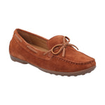 Mocasín Cuero Mujer Mena Café Rockford