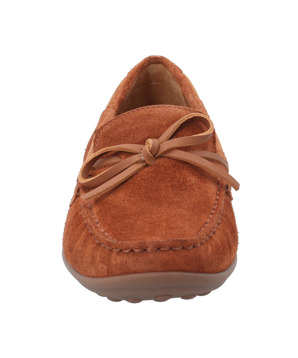 Mocasín Cuero Mujer Mena Café Rockford