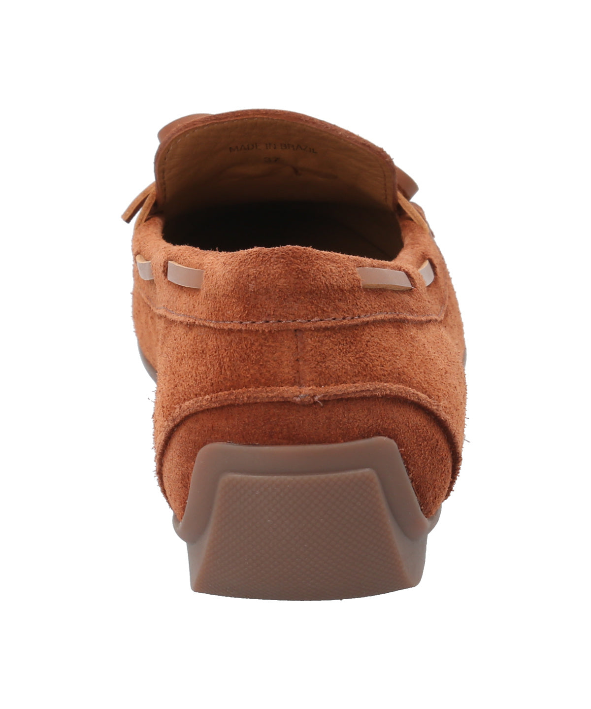 Mocasín Cuero Mujer Mena Café Rockford