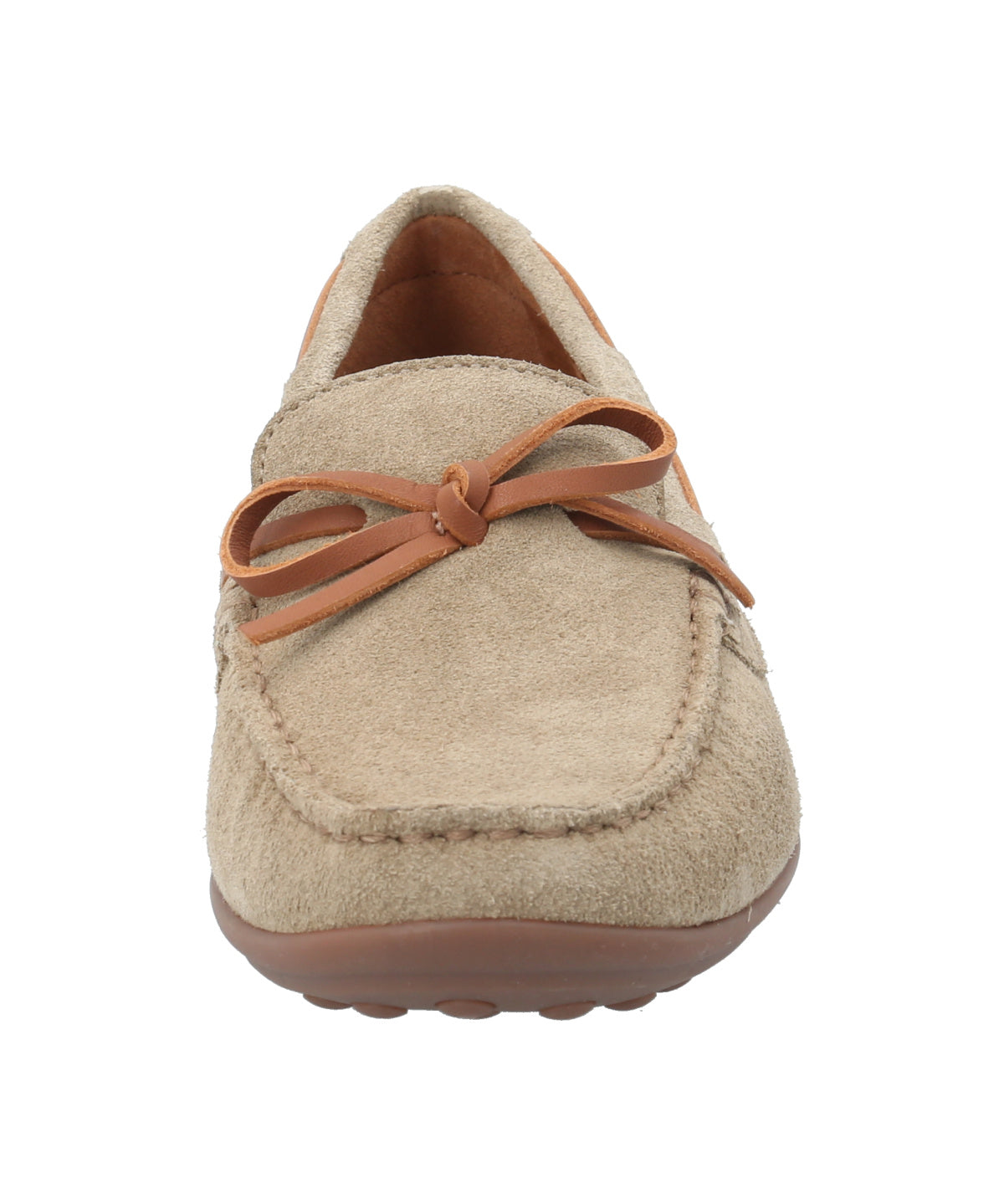 Mocasín Cuero Mujer Mena Gris Rockford