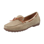 Mocasín Cuero Mujer Mena Gris Rockford