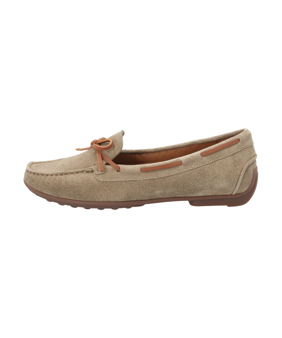 Mocasín Cuero Mujer Mena Gris Rockford