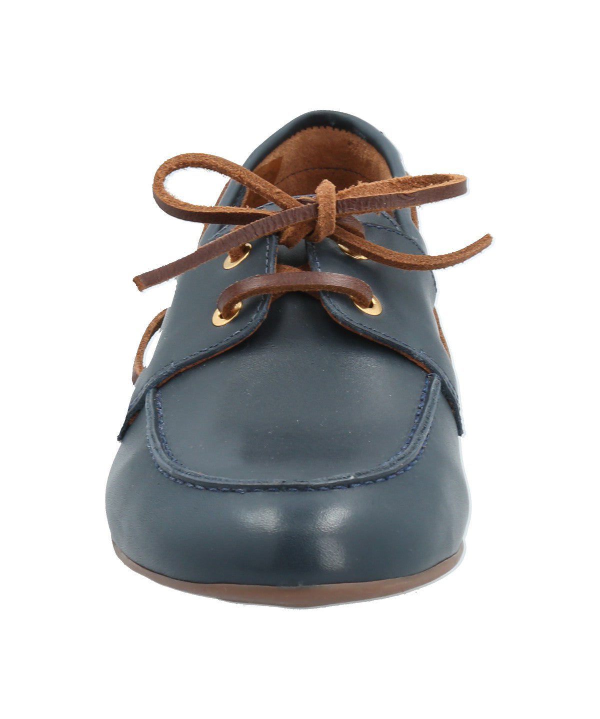 Mocasín Cuero Mujer Roberta Azul Rockford