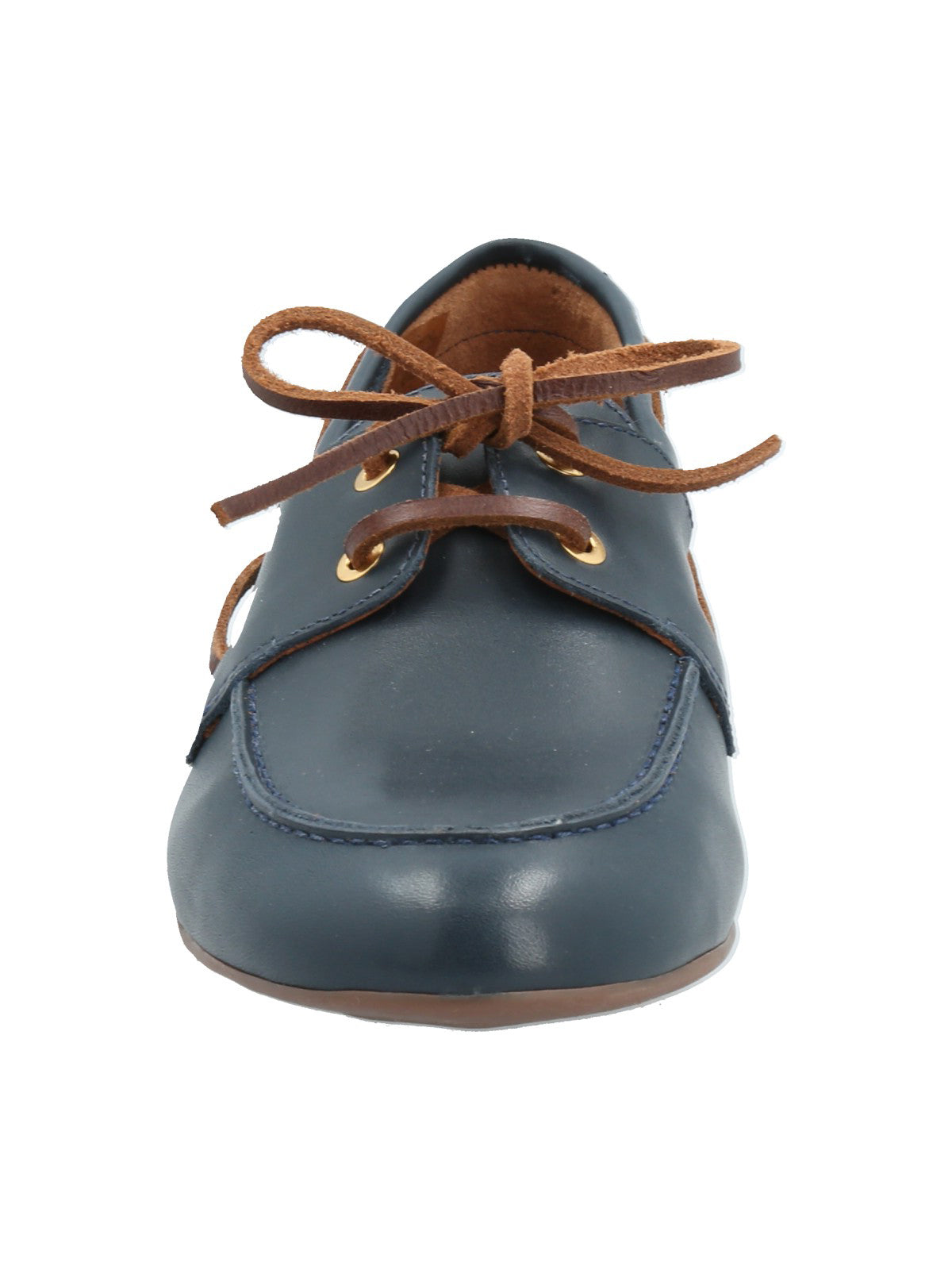 Mocasín Cuero Mujer Roberta Azul Rockford