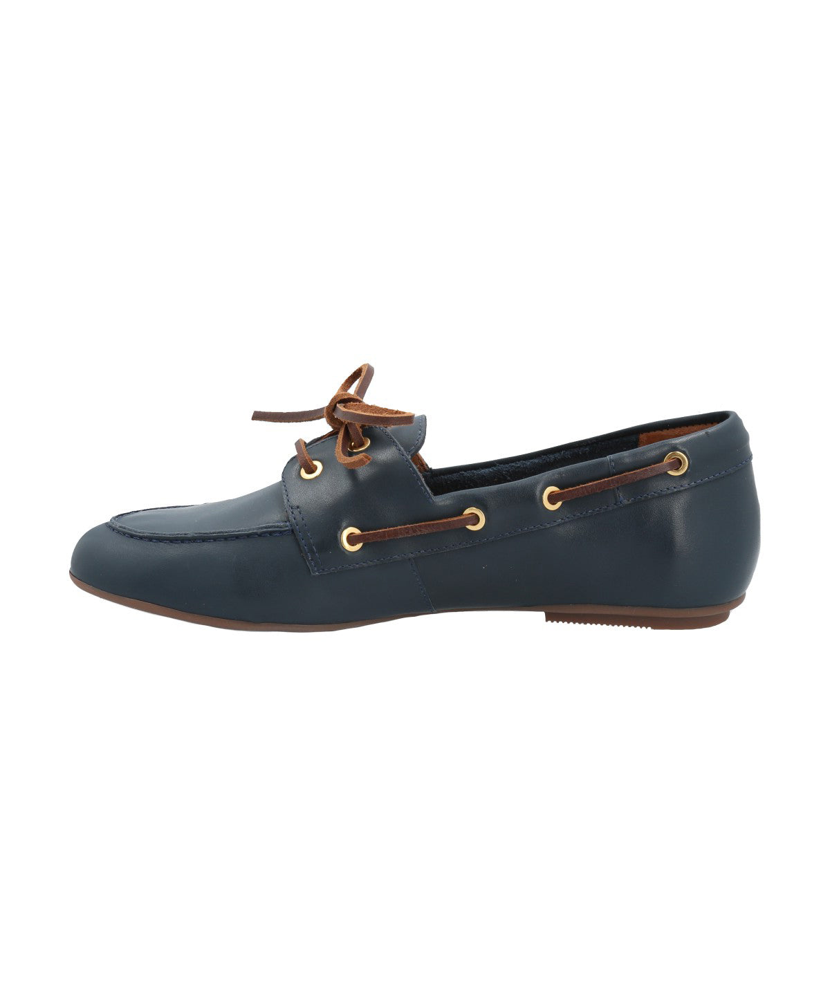 Mocasín Cuero Mujer Roberta Azul Rockford