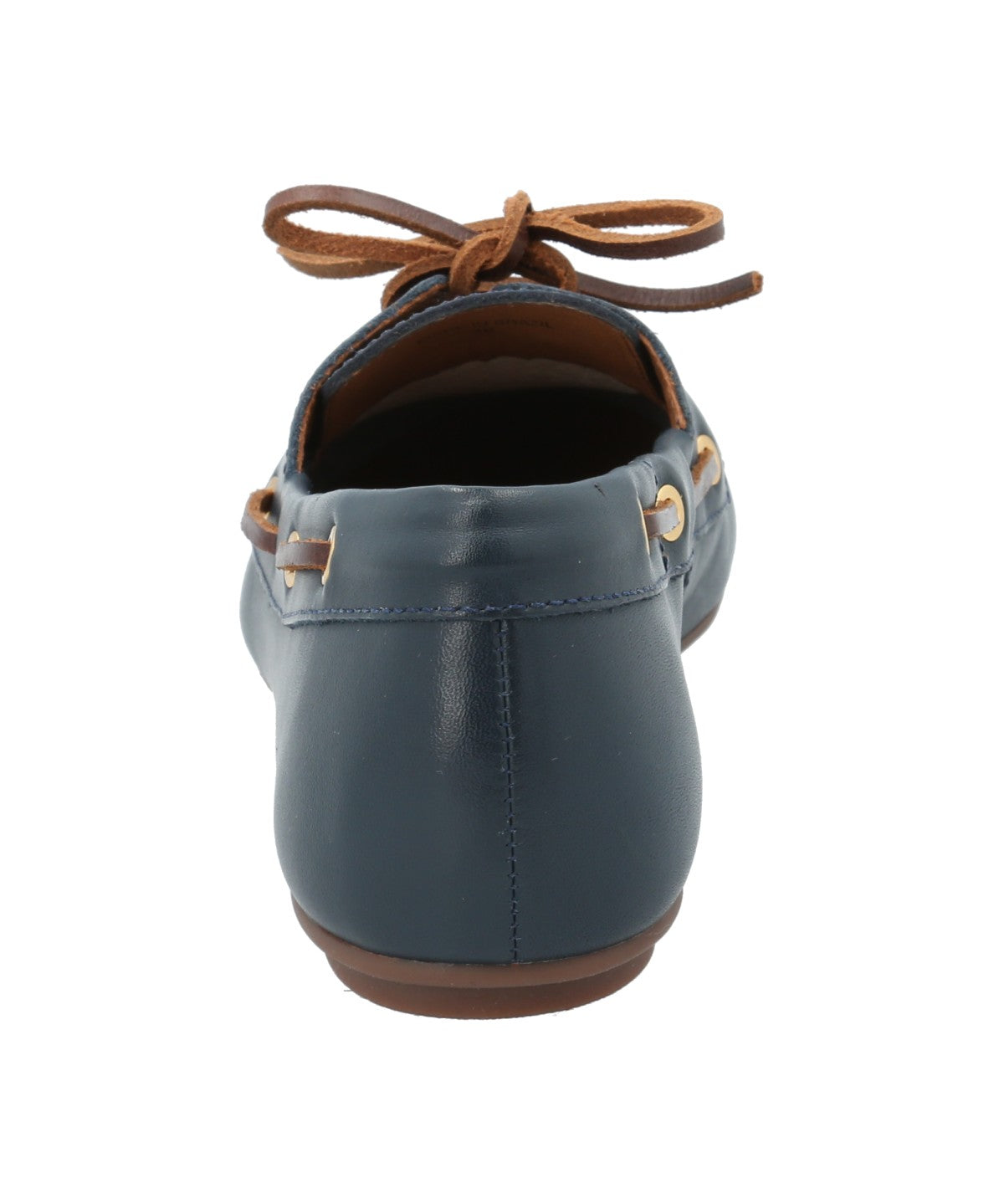 Mocasín Cuero Mujer Roberta Azul Rockford