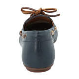 Mocasín Cuero Mujer Roberta Azul Rockford