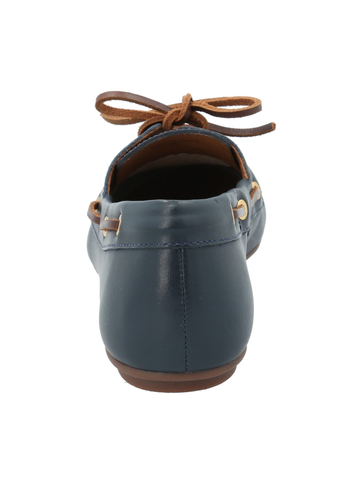 Mocasín Cuero Mujer Roberta Azul Rockford