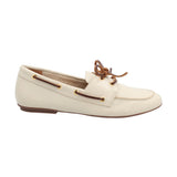 Mocasín Cuero Mujer Roberta Blanco Rockford