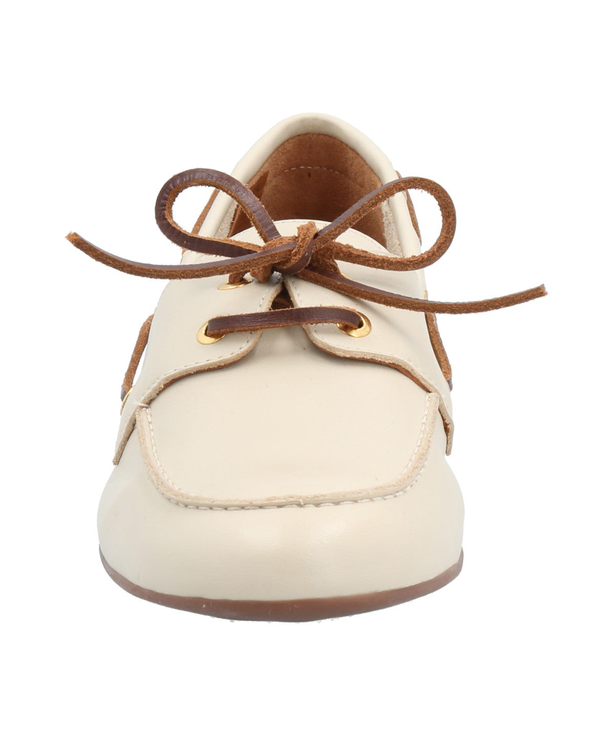 Mocasín Cuero Mujer Roberta Blanco Rockford
