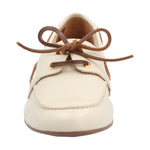 Mocasín Cuero Mujer Roberta Blanco Rockford
