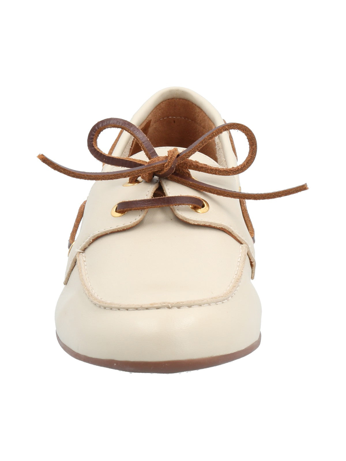 Mocasín Cuero Mujer Roberta Blanco Rockford