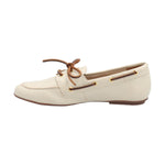 Mocasín Cuero Mujer Roberta Blanco Rockford