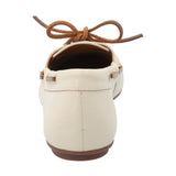 Mocasín Cuero Mujer Roberta Blanco Rockford