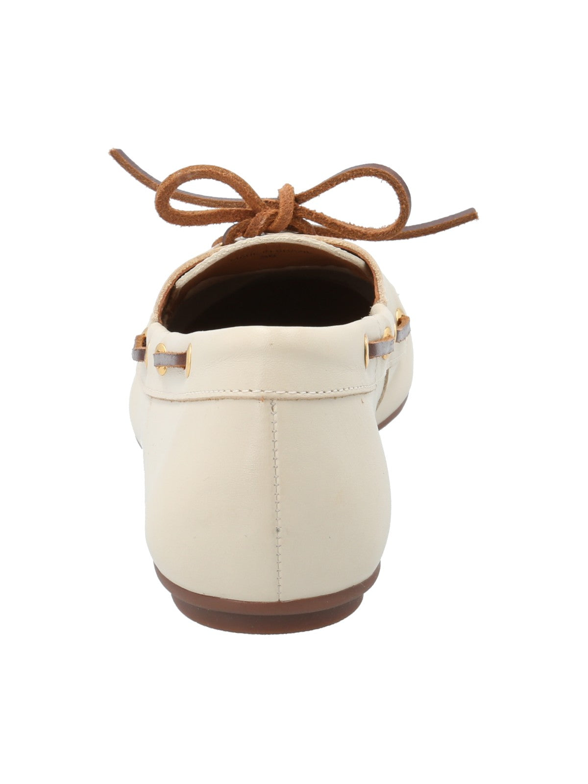 Mocasín Cuero Mujer Roberta Blanco Rockford