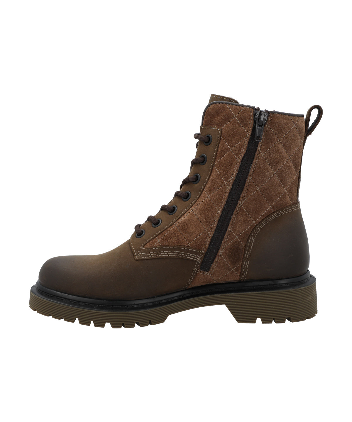 Botin Cuero Mujer Yelcho Café