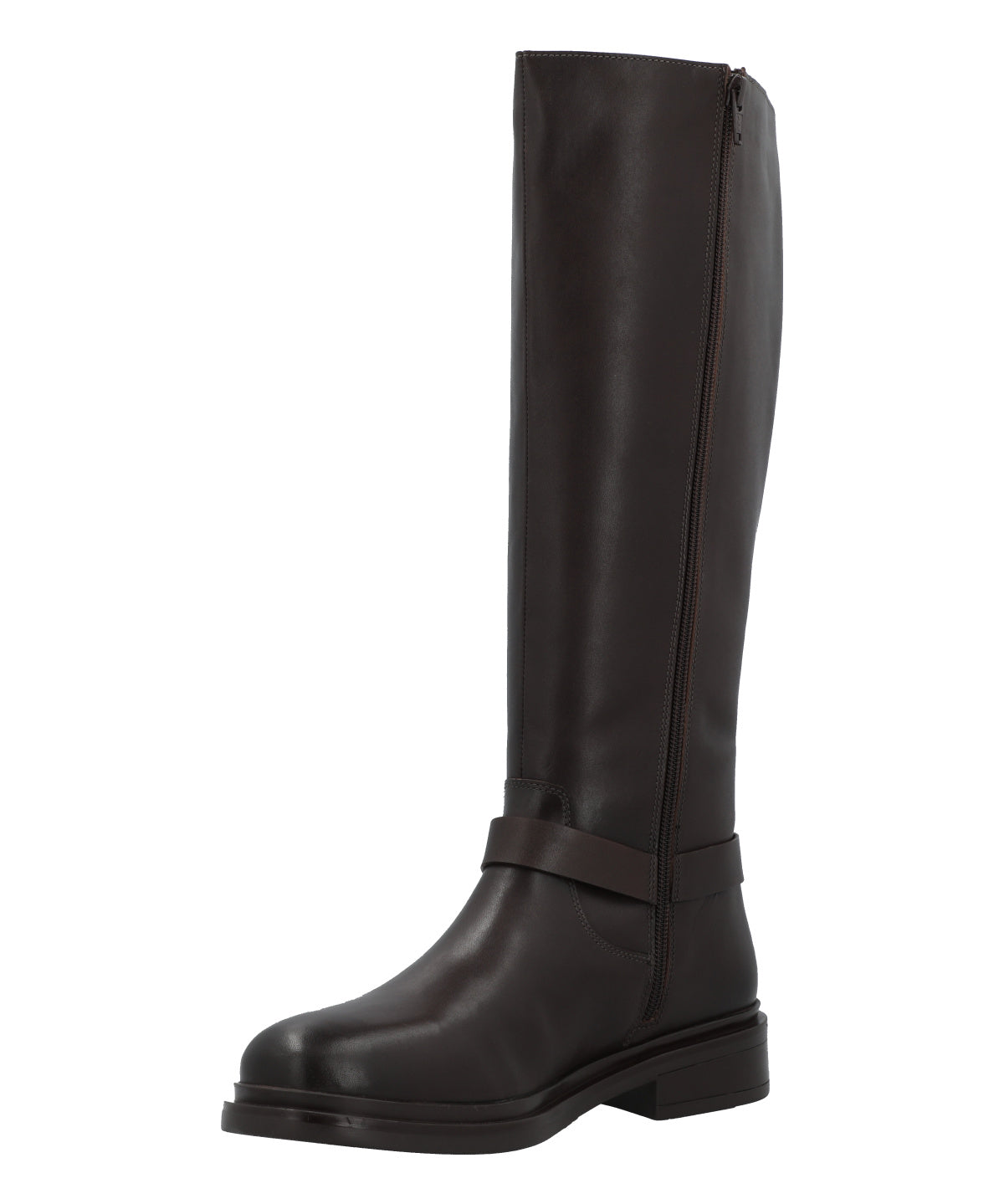 Bota Cuero Mujer Ayac Café