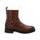 Botin Cuero Mujer Bugge Café