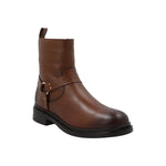 Botin Cuero Mujer Bugge Café
