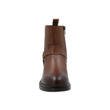 Botin Cuero Mujer Bugge Café
