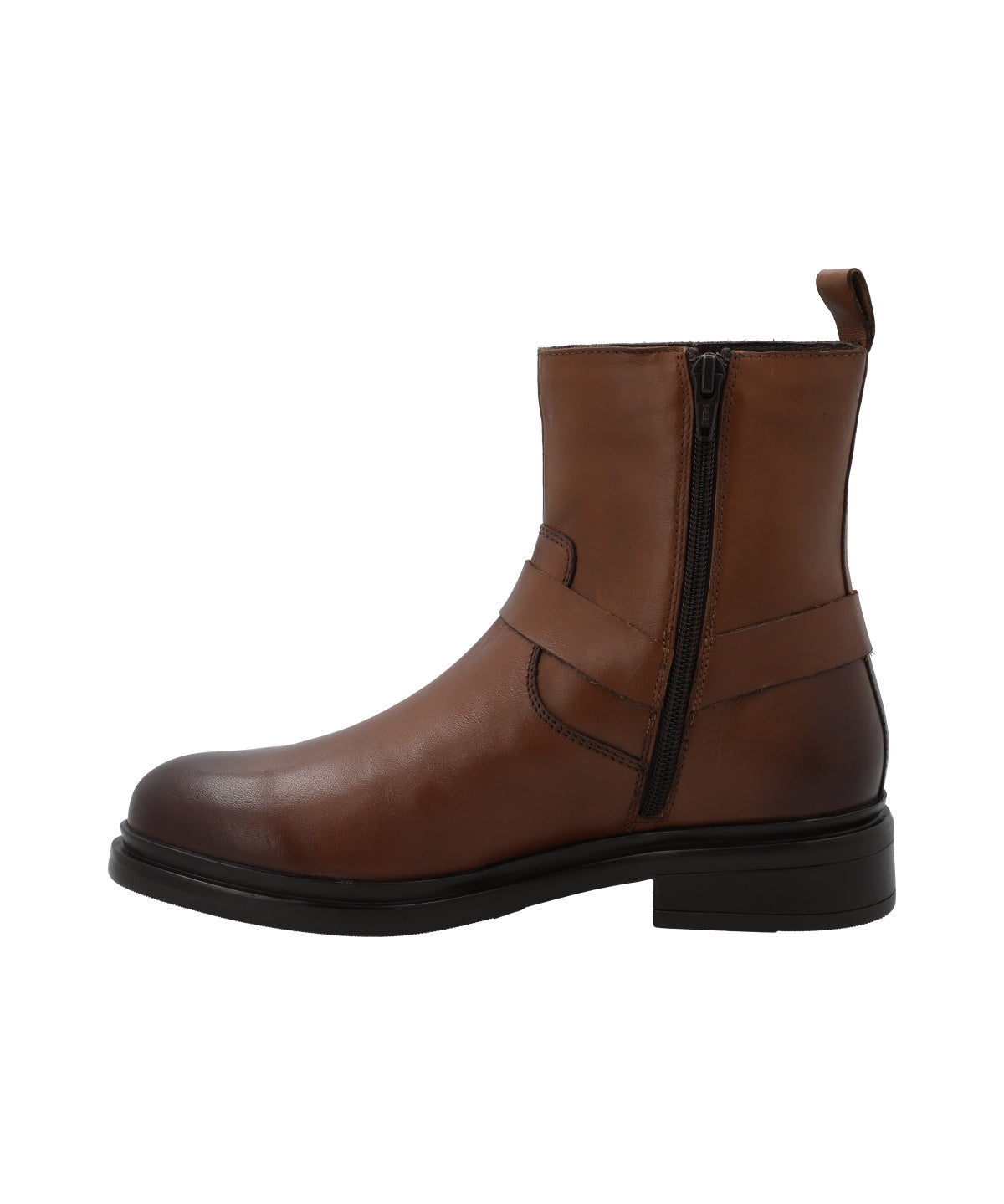 Botin Cuero Mujer Bugge Café