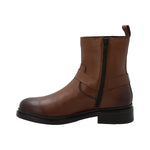 Botin Cuero Mujer Bugge Café