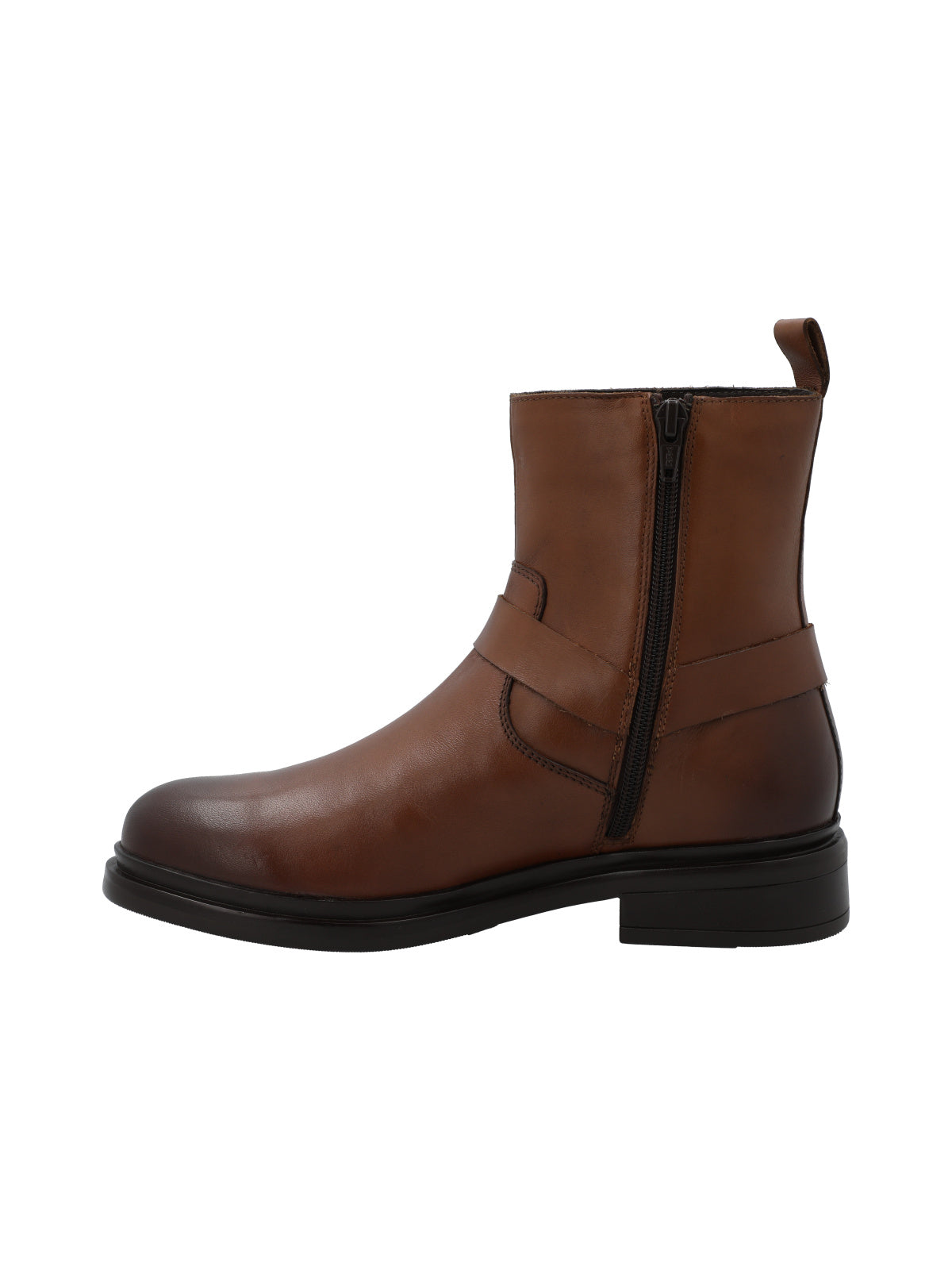 Botin Cuero Mujer Bugge Café