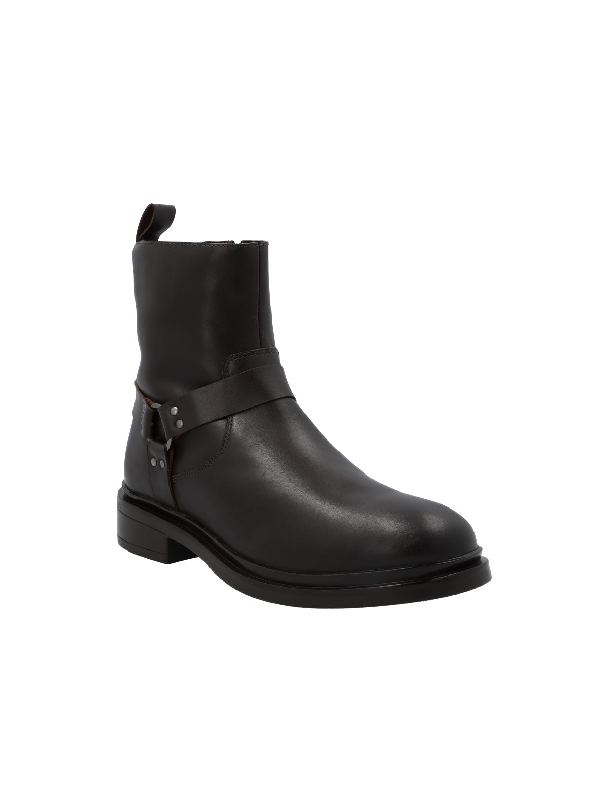 Botin Cuero Mujer Bugge Café