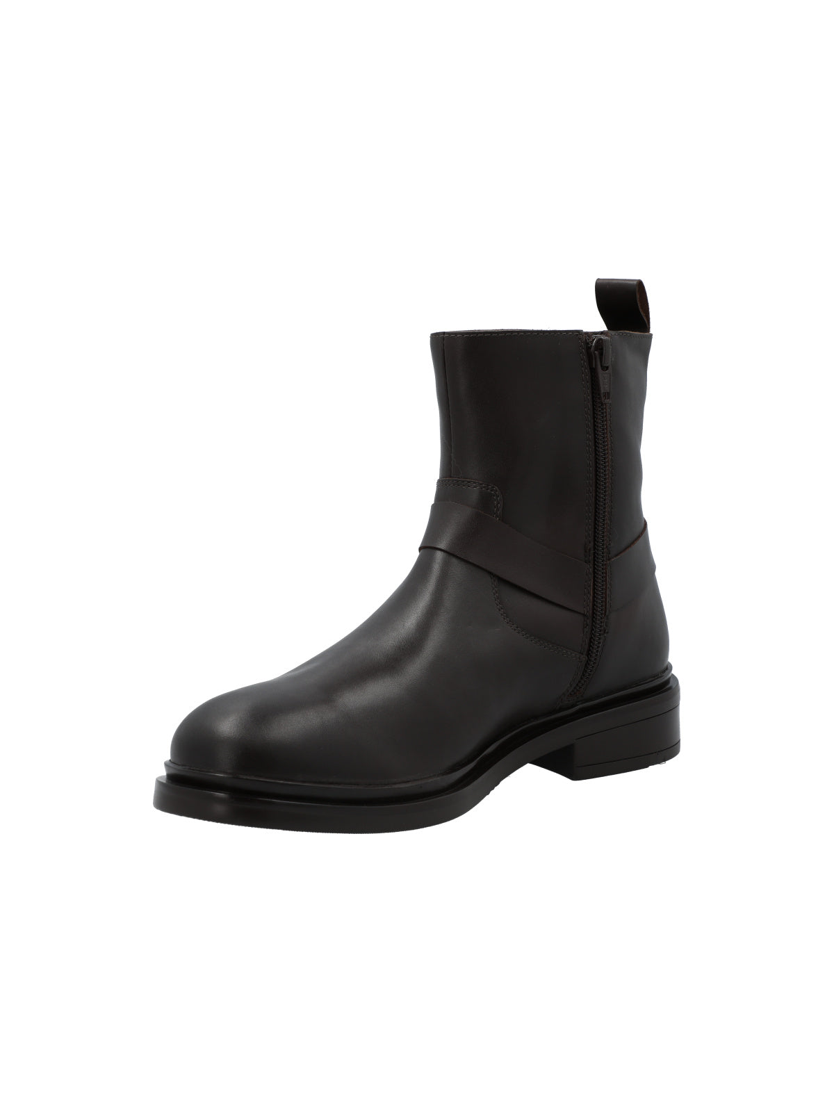 Botin Cuero Mujer Bugge Café