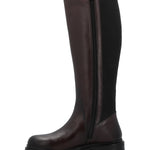 Bota Cuero Mujer Eiko Rojo