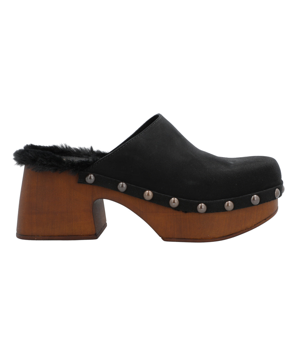 Sueco Cuero Mujer Arezzo Negro Rockford