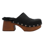Sueco Cuero Mujer Arezzo Negro Rockford