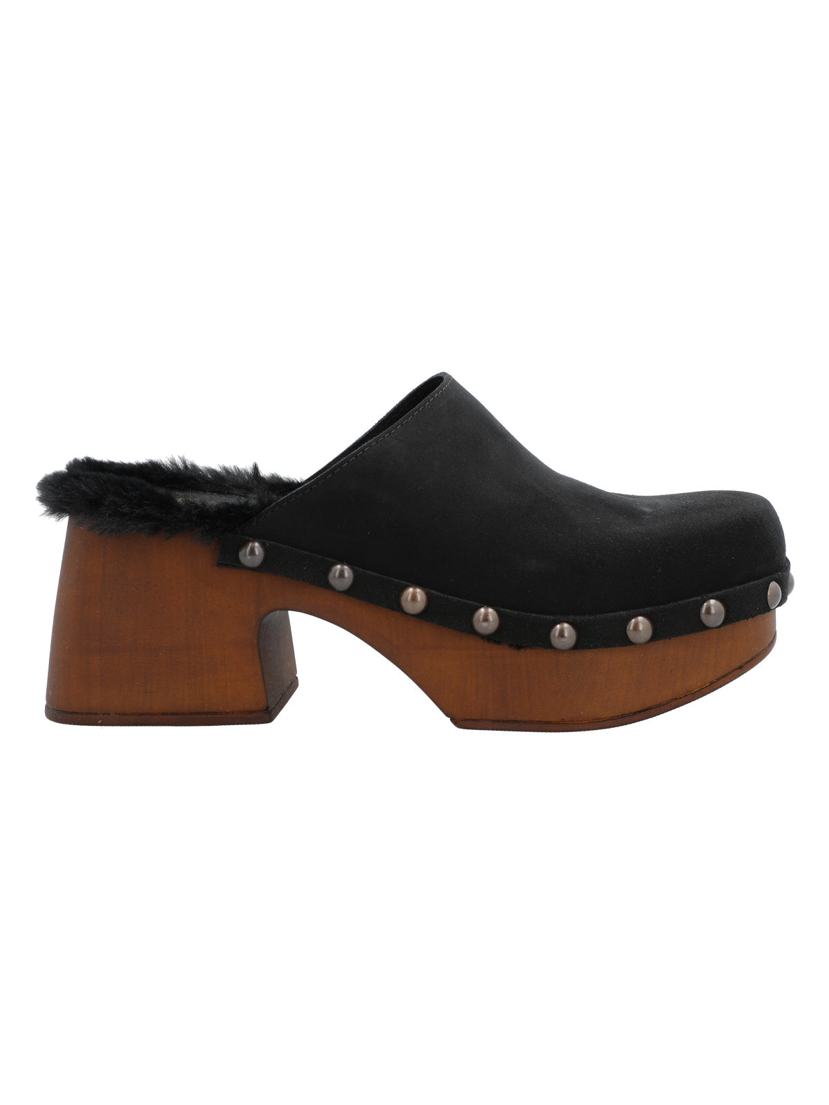 Sueco Cuero Mujer Arezzo Negro Rockford