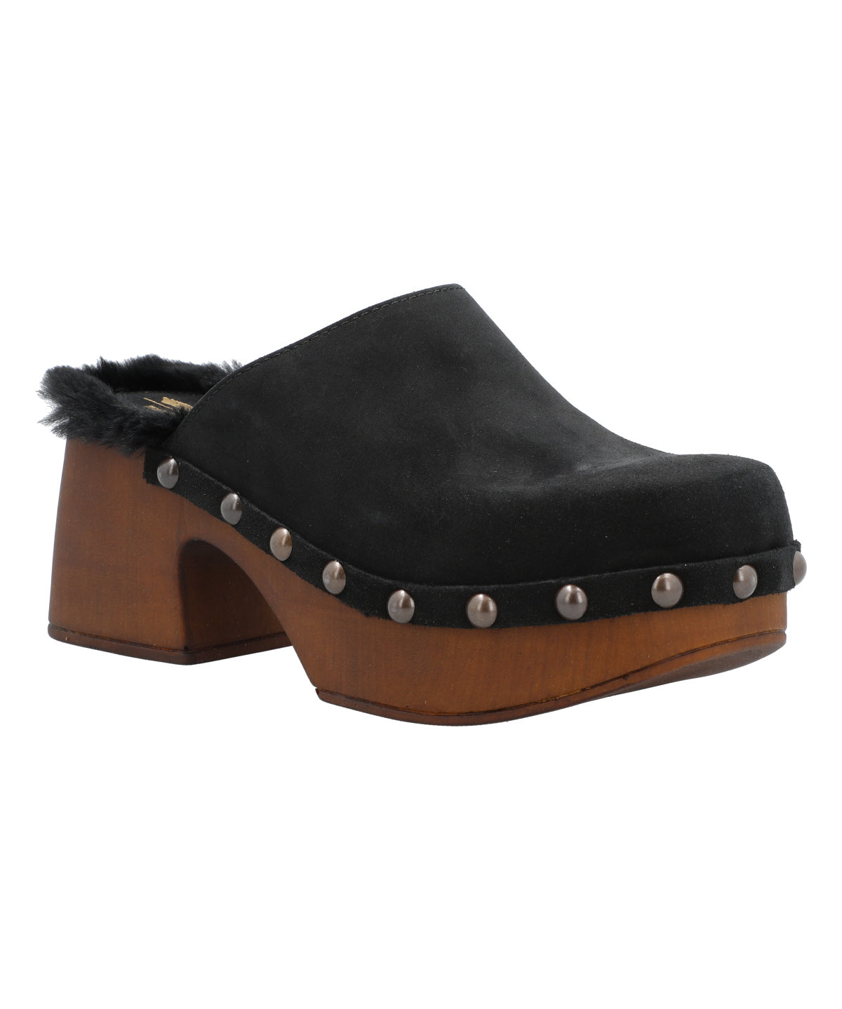 Sueco Cuero Mujer Arezzo Negro Rockford