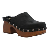 Sueco Cuero Mujer Arezzo Negro Rockford
