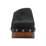 Sueco Cuero Mujer Arezzo Negro Rockford